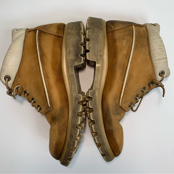 Timberland Men’s Leather Windchill Chukka Boots Wheat Size 9.5 - Picture 8 of 15